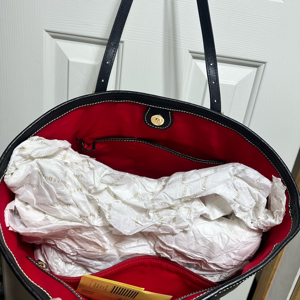 NWT Dooney & Bourke East/West Shopper – Black - Picture 6 of 7